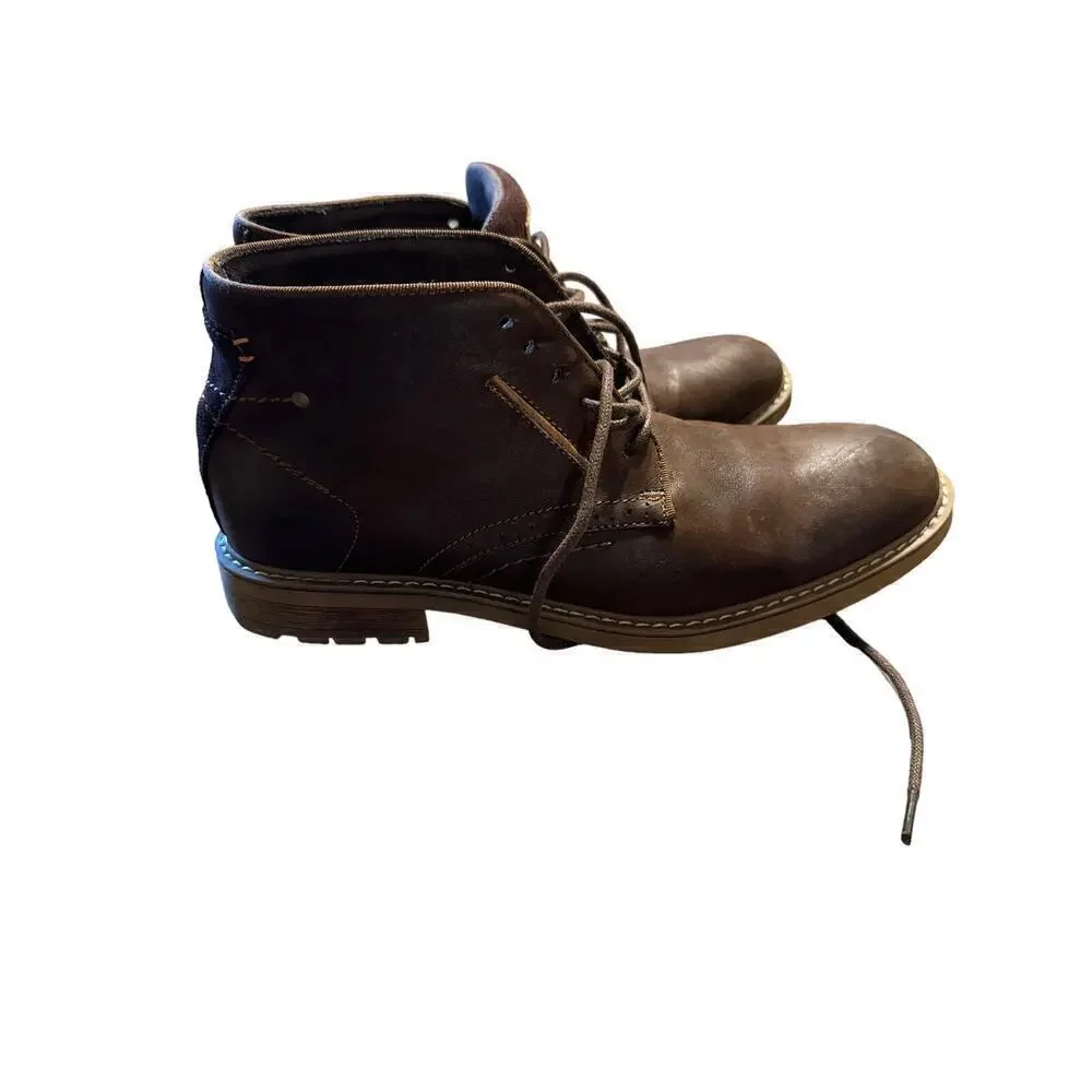 Arkbird Chukka Comfort Leather  Shoe Men Size 9 Brown
